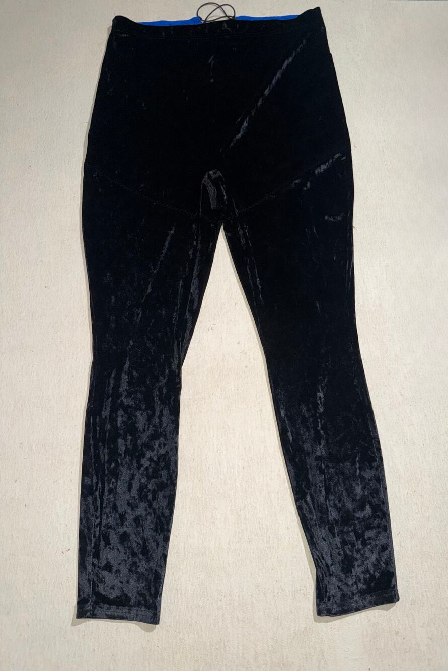Yitty women’s black plush high rise shaping leggings